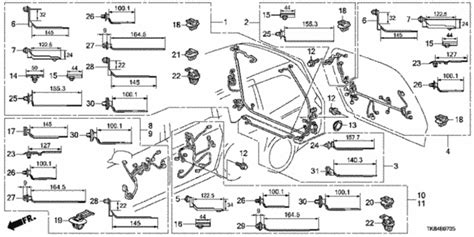 32108-TK8-A00 - Wire Harness Rear | Honda Car Parts Direct