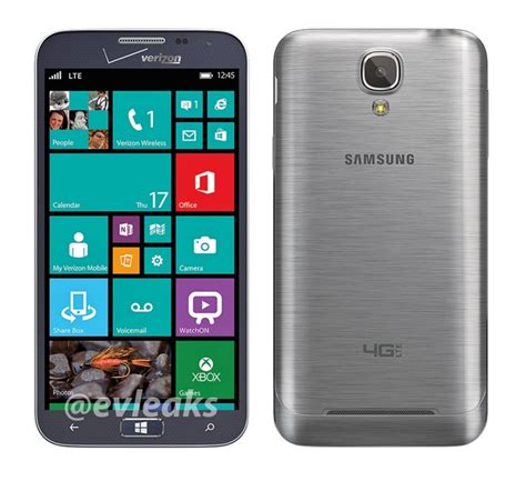 Samsung Ativ SE Windows Phone for Verizon leaks in press images