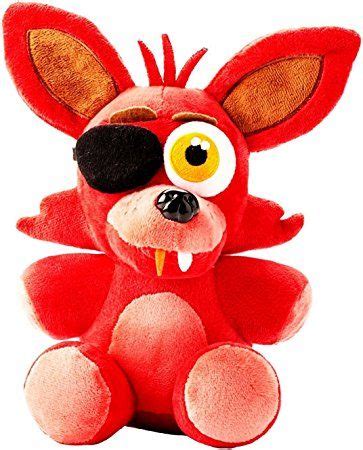 Lusy Store - Foxy Plush Freddy Five Nights Cute Red Fox Plush Fnaf Toys Stuffed Animal 10 ...