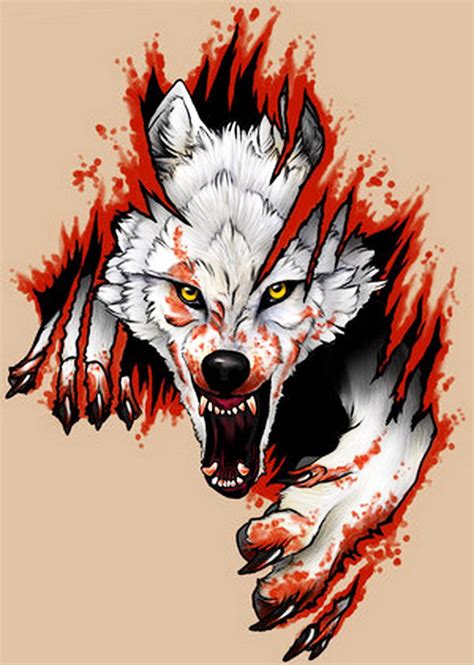 Evil Wolf Tattoo Ideas - Flawssy