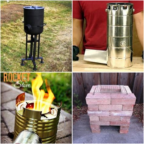 31 DIY Rocket Stove Plans - Susie Harris