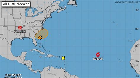 NHC tracking Tropical Storm Gordon in Atlantic. Is it heading to Texas?