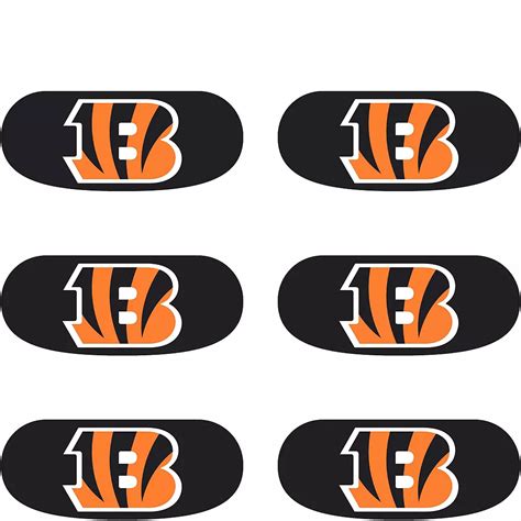 Cincinnati Bengals Eye Black Stickers 6ct | Party City