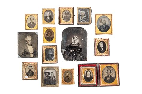 15 Ambrotype Portraits | Witherell's Auction House