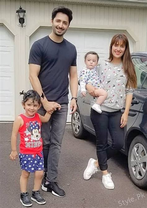 Ayeza Khan and Danish Taimoor with their Kids in USA – Style.Pk