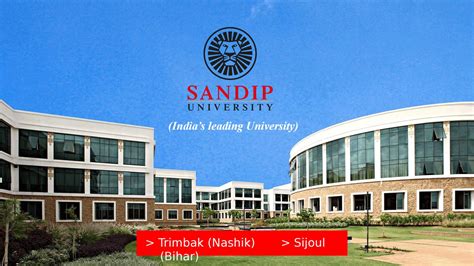 Sandip University Top Leading University In Nashik, Maharashtra by Ravi ...