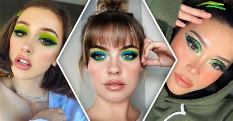 Maquillaje Aesthetic Natural Verde - art-puke