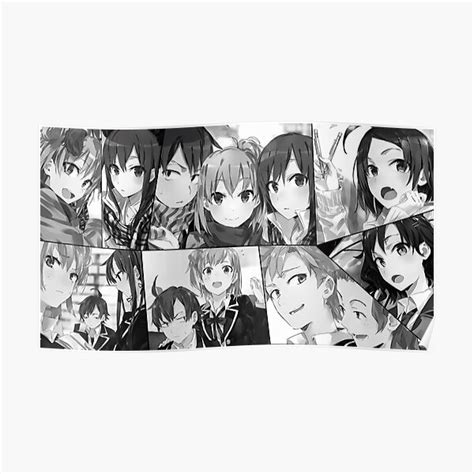 "Oregairu Light Novel Design" Poster for Sale by SchuviSenpai | Redbubble