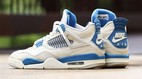 The Air Jordan 4 "Military Blue" From 1989 is Making a Comeback | The ...