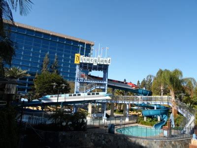 Disneyland Hotel Monorail Pool View - BM - JetsettingBen