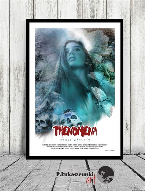 PHENOMENA Dario Argento movie poster / print horror | Etsy