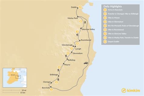 Hiking the Wicklow Way - 9 Days | kimkim