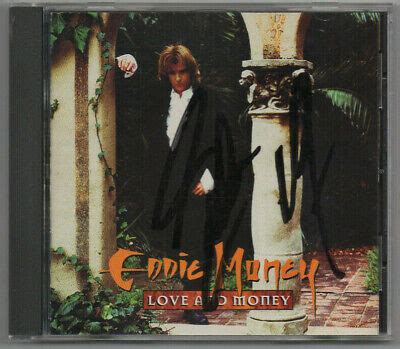 Eddie Money-Love And Money signed CD Booklet free shipping to USA 709432474426 | eBay