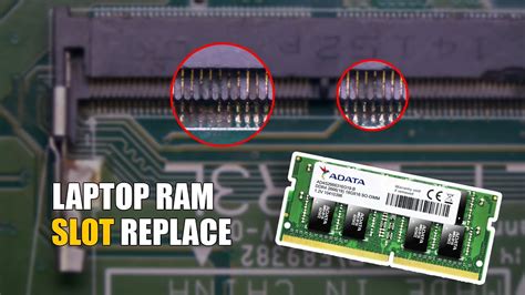 Laptop Ram Slot Change Laptop Ram Slot Damage Repair💥Ram Slot faulty Repair💯 💻Repair Ram - YouTube