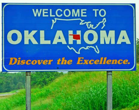 Welcome To Oklahoma Stock Photo - Download Image Now - iStock