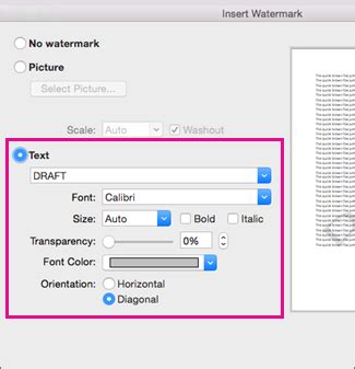 How to insert Watermark in Word using C#