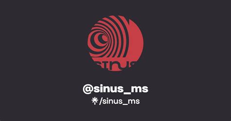 sinus_ms | Instagram, Facebook | Linktree