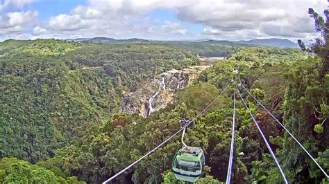 Kuranda: Barron Falls - Kuranda Scenic Railway - Barron Gorge • Webcam