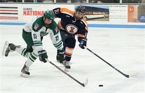 Illinois hockey team finishes regular season against Eastern Michigan ...