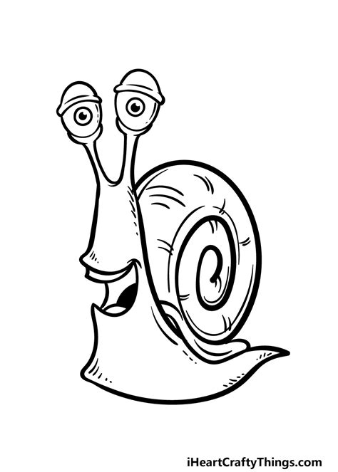 Cartoon Snail