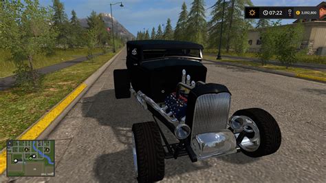 Ford Model B 1932 Hot Rod v1.0 Mod - Farming Simulator 2022 / 19 mod