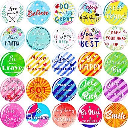 25 Pieces Inspirational Refrigerator Magnets Motivational Quote Magnets ...