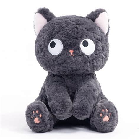 Adorable Black Cat Plush – Meoweirdo