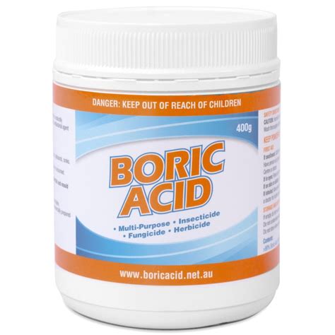 Boric acid - The most versatile household chemical