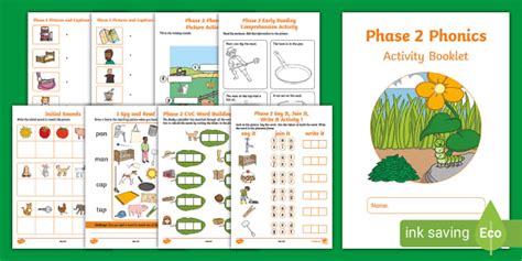 EYFS Phase 2 Phonics Activity Booklet (teacher made)