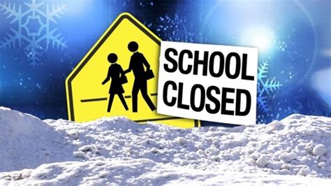 School delays, closures for Monday, Feb. 23