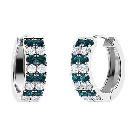 Blue Diamond Earrings For Women | Earrings | Diamondere (Natural ...