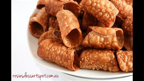 How to make authentic Sicilian cannoli shells- video reipe - YouTube