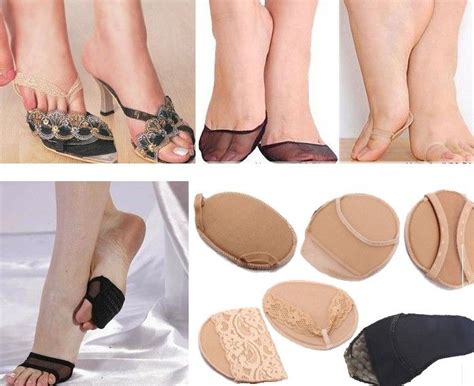 High Heel Anti Slip Half Insole Shoe Pads Cushion Forefoot Foot Care Make Beer Best Foot File ...