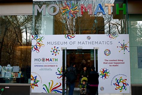 NYC ♥ NYC: National Museum of Mathematics (MOMATH) Grand Opening