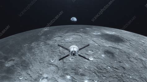 Artemis I mission, illustration - Stock Image - C056/3503 - Science Photo Library