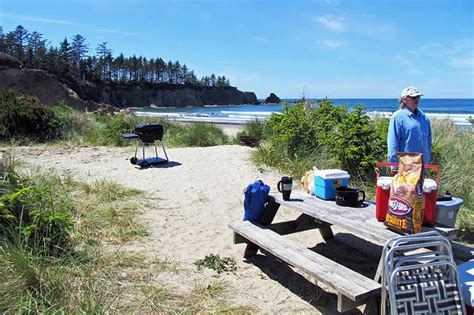 Photos of our Oregon Beachfront RV Park : Oceanside RV Park | Rv parks, Coos bay oregon, Camping ...