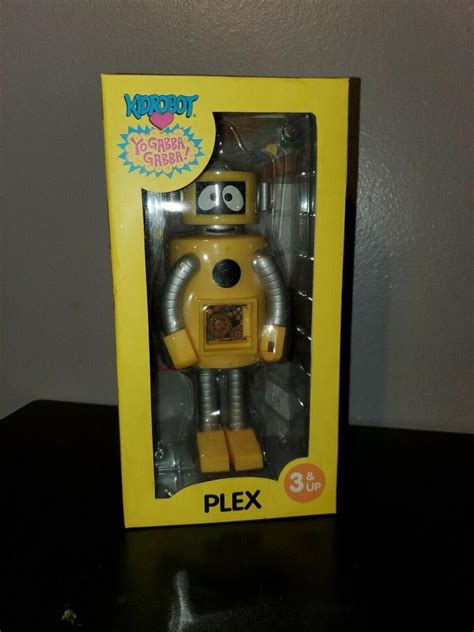 YO GABBA GABBA KIDROBOT Plex FIGURE TOY W/ BOX | #2013811801