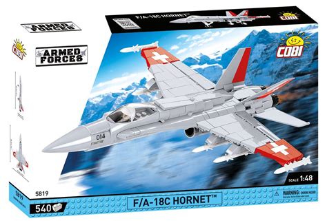 COBI F/A-18C Hornet Fighter Jet: Set #5819 — buildCOBI.com Cobi Building Sets