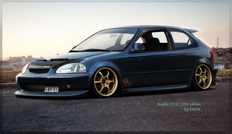 Honda Civic Hatchback Modified - amazing photo gallery, some information and specifications, as ...