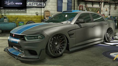 GTA 5 - DLC Vehicle Customization - Bravado Buffalo STX (Dodge Charger ...