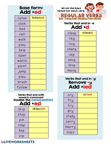 simple past tense 2