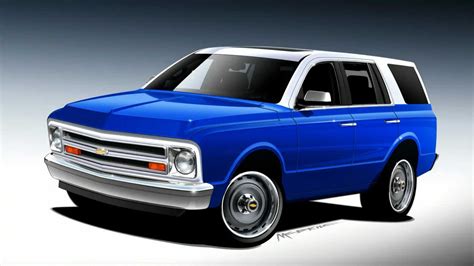 Our Eyes! Modern Tahoe Turned Into Classic K5 Blazer For SEMA