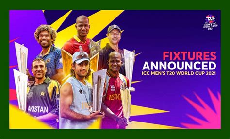 Fixture Announced | ICC Men T20 World Cup 2021 - SMN Cricket - Medium