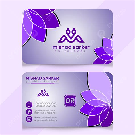 Creative Business Card Design Template Download on Pngtree