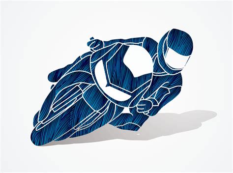 Motorcycle Racing Action Sport Graphic 11232264 Vector Art at Vecteezy