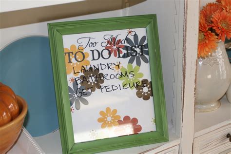 ReMarkable Home: Dry Erase To-Do List Frame ($18)