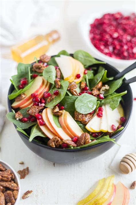 Autumn Pear Salad with Candied Pecans | What Molly Made