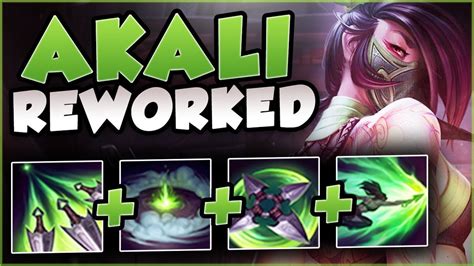 NEW AKALI REWORK TOP GAMEPLAY IS ACTUALLY ABSURD! REWORKED AKALI TOP GAMEPLAY! - League of ...