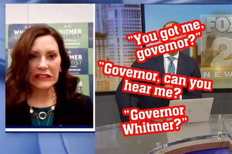 A news anchor asked Gretchen Whitmer if she had any regrets about her COVID policies and what do ...