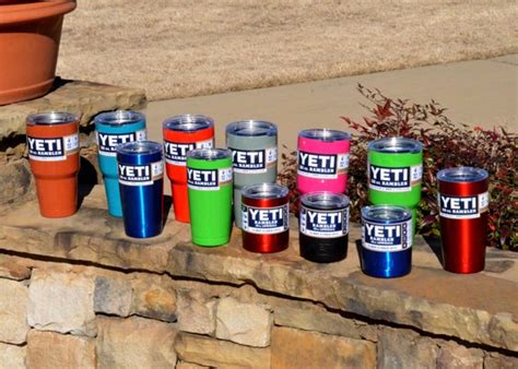 Custom Colored YETI Rambler 30 oz Powder Coated 20 Colors